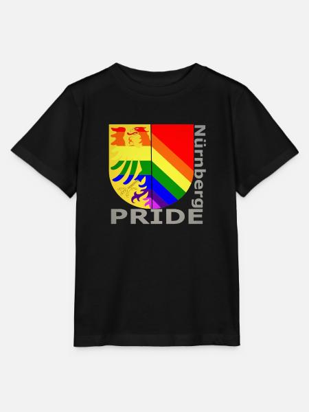 Nürnberg Queer Gay Pride CSD - Stanley/Stella Kinder T-Shirt MINI CREATOR - Schwarz