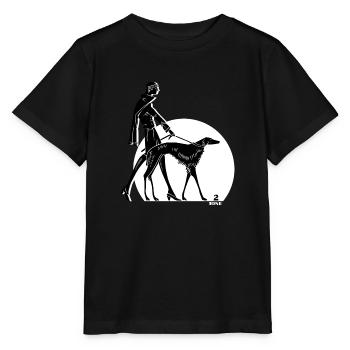 Art Nouveau Classic Timeless Design Casual / Dress - Stanley/Stella MINI CREATOR Kids’ T-Shirt - black - Front - Mikhail (115cm)