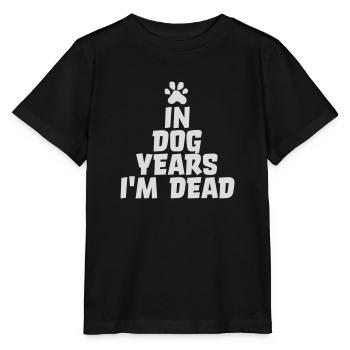 in dog years Dead - Stanley/Stella Kinder T-Shirt MINI CREATOR  - Schwarz - Vorne - Mikhail (115cm)