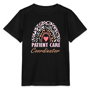 Patient Care Coordinator - Stanley/Stella Kinder T-Shirt MINI CREATOR  - Schwarz - Vorne - Mikhail (115cm)