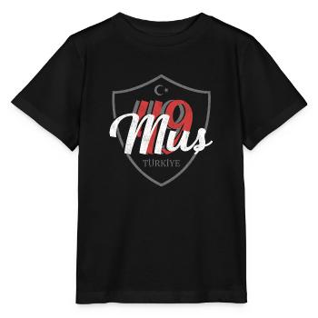 purée - T-shirt bio MINI CREATOR Stanley/Stella Enfant - noir - Devant - Mikhail (115cm)