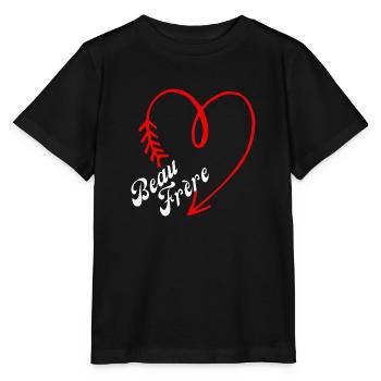 beau frère cœur - T-shirt bio MINI CREATOR Stanley/Stella Enfant - noir - Devant - Mikhail (115cm)