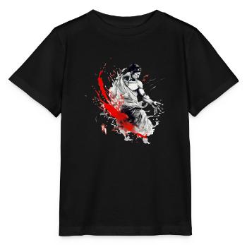 Le combattant - T-shirt bio MINI CREATOR Stanley/Stella Enfant - noir - Devant - Mikhail (115cm)
