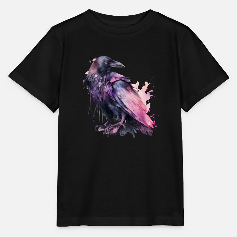 Corbeau - T-shirt bio MINI CREATOR Stanley/Stella Enfant - noir