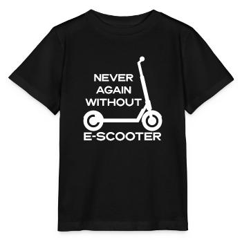 E-Scooter Roller Scooter - T-shirt bio MINI CREATOR Stanley/Stella Enfant - noir - Devant - Mikhail (115cm)
