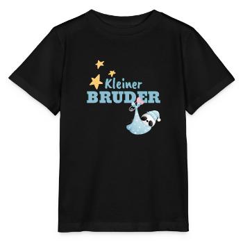 Kleiner Bruder Pander - Stanley/Stella Kinder T-Shirt MINI CREATOR  - Schwarz - Vorne - Mikhail (115cm)