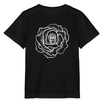 Flower Flower Plant - Stanley/Stella MINI CREATOR Kids’ T-Shirt - black - Front - Mikhail (115cm)