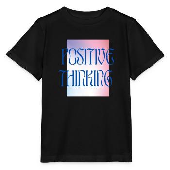 Positive Thinking - Colourful - Stanley/Stella MINI CREATOR Kids’ T-Shirt - black - Front - Mikhail (115cm)