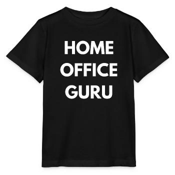 Home Office Guru - Stanley/Stella MINI CREATOR Kids’ T-Shirt - black - Front - Mikhail (115cm)