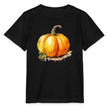 Citrouille - T-shirt bio MINI CREATOR Stanley/Stella Enfant - noir - Devant - Mikhail (115cm)
