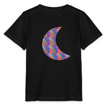 Moon - Stanley/Stella MINI CREATOR Kids’ T-Shirt - black - Front - Mikhail (115cm)