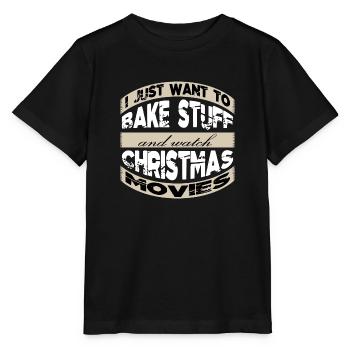 bodybuilding cute babe bakery baker profession - Stanley/Stella MINI CREATOR Kids’ T-Shirt - black - Front - Mikhail (115cm)