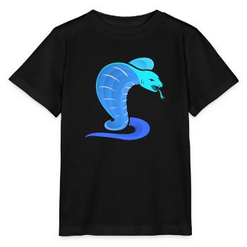 Cobra Logo - Stanley/Stella MINI CREATOR Kids’ T-Shirt - black - Front - Mikhail (115cm)