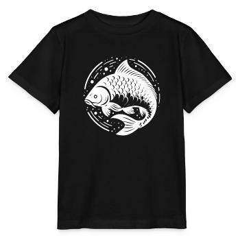 Carpe créative, transparente - T-shirt bio MINI CREATOR Stanley/Stella Enfant - noir - Devant - Mikhail (115cm)