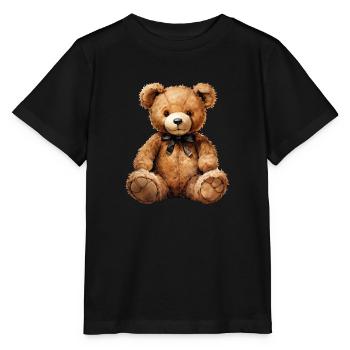 Plüschbären sind mehr als nur Spielzeug - Stanley/Stella Kinder T-Shirt MINI CREATOR  - Schwarz - Vorne - Mikhail (115cm)