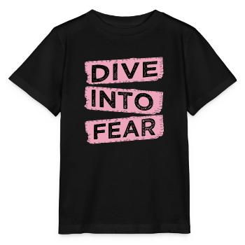 quote resilient courage extreme sports - Stanley/Stella Kinder T-Shirt MINI CREATOR  - Schwarz - Vorne - Mikhail (115cm)
