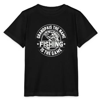 fisch, fisch, angeln, see, meer, angeln, fauna, exotisch - Stanley/Stella Kinder T-Shirt MINI CREATOR  - Schwarz - Vorne - Mikhail (115cm)