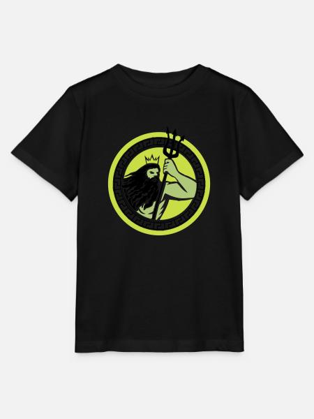 poseidon triton - Stanley/Stella Kinder T-Shirt MINI CREATOR - Schwarz