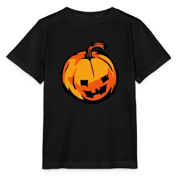 citrouille - T-shirt bio MINI CREATOR Stanley/Stella Enfant - noir - Devant - Mikhail (115cm)