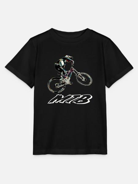 MTB MTB Downhill - Stanley/Stella Kinder T-Shirt MINI CREATOR  - Schwarz