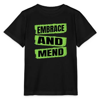Joke Encouragement Healing Funny Quote - Stanley/Stella MINI CREATOR Kids’ T-Shirt - black - Front - Mikhail (115cm)