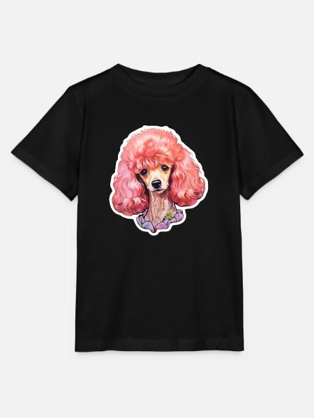 Pudel lockig - Stanley/Stella Kinder T-Shirt MINI CREATOR - Schwarz