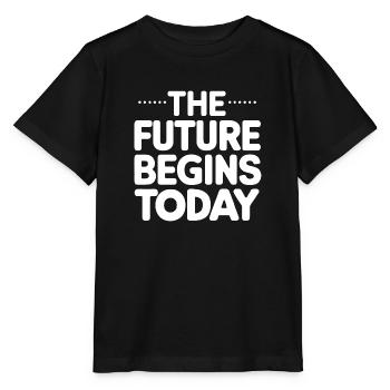 back to school - Stanley/Stella MINI CREATOR Kids’ T-Shirt - black - Front - Mikhail (115cm)