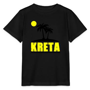 Crète - T-shirt bio MINI CREATOR Stanley/Stella Enfant - noir - Devant - Mikhail (115cm)