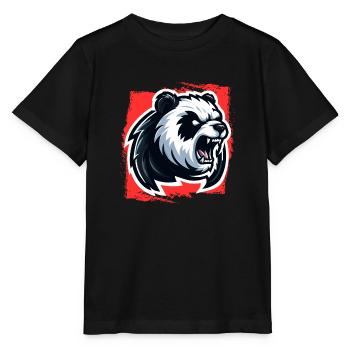 Mad Panda - Stanley/Stella MINI CREATOR Kids’ T-Shirt - black - Front - Mikhail (115cm)