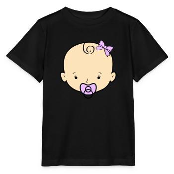 Bébé - T-shirt bio MINI CREATOR Stanley/Stella Enfant - noir - Devant - Mikhail (115cm)