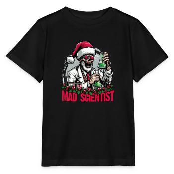 Mad Scientist - Stanley/Stella MINI CREATOR Kids’ T-Shirt - black - Front - Mikhail (115cm)