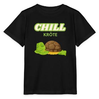 Chill crapaud pour refroidisseur - T-shirt bio MINI CREATOR Stanley/Stella Enfant - noir - Devant - Mikhail (115cm)
