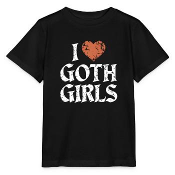 Love Goth Girls! Gothic Aesthetic Goth Mommy - Stanley/Stella Kinder T-Shirt MINI CREATOR  - Schwarz - Vorne - Mikhail (115cm)