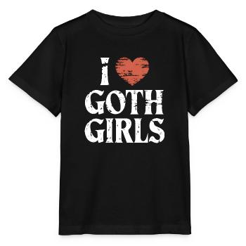 Love Goth Girls! Gothic Aesthetic Goth Mommy - Stanley/Stella MINI CREATOR Kids’ T-Shirt - black - Front - Mikhail (115cm)