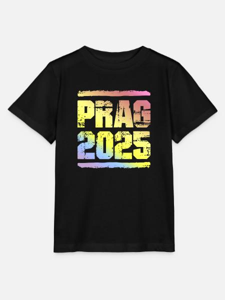 Prag 2025 Bunt - Stanley/Stella Kinder T-Shirt MINI CREATOR - Schwarz