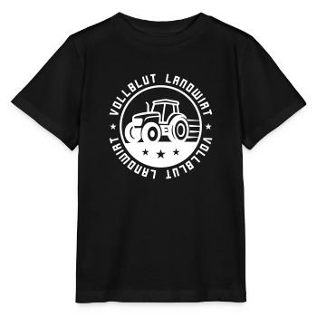 Fermier pur-sang - T-shirt bio MINI CREATOR Stanley/Stella Enfant - noir - Devant - Mikhail (115cm)