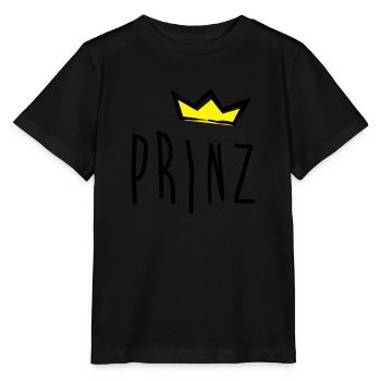 prinz - Stanley/Stella Kinder T-Shirt MINI CREATOR  - Schwarz - Vorne - Mikhail (115cm)