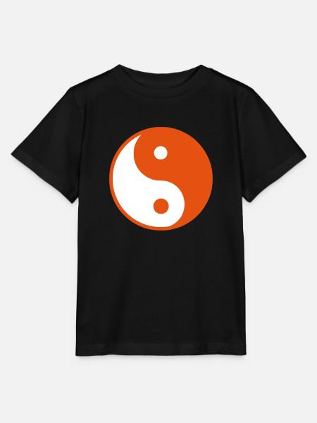 Yin Yang - Stanley/Stella Kinder T-Shirt MINI CREATOR  - Schwarz