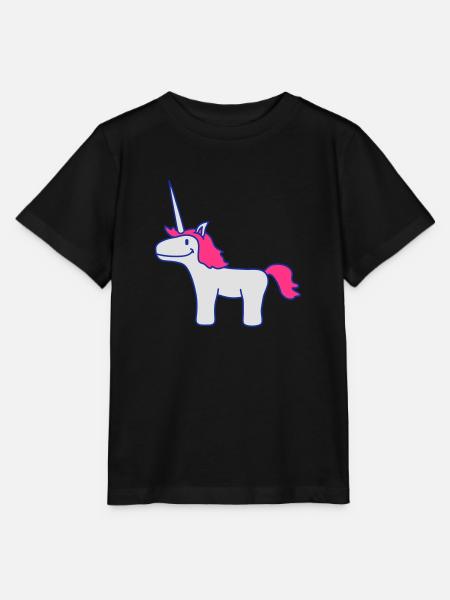Unicorn - Stanley/Stella Kinder T-Shirt MINI CREATOR - Schwarz