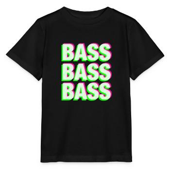 Bass Gabber Frenchcore Techno - Stanley/Stella Kinder T-Shirt MINI CREATOR  - Schwarz - Vorne - Mikhail (115cm)