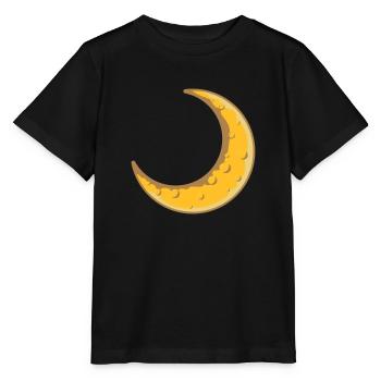 Lune Design De la Lune de Faudesse - T-shirt bio MINI CREATOR Stanley/Stella Enfant - noir - Devant - Mikhail (115cm)