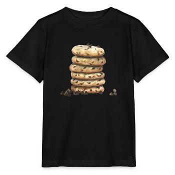 cookies - Stanley/Stella Kinder T-Shirt MINI CREATOR  - Schwarz - Vorne - Mikhail (115cm)