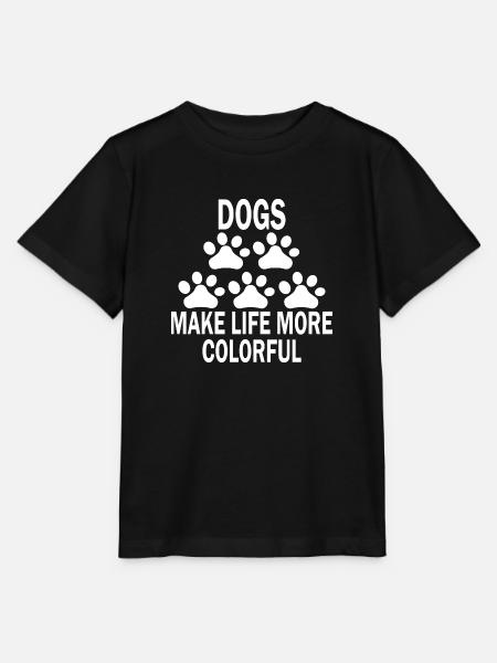 Hund Dog - Stanley/Stella T-shirt MINI CREATOR til børn - sort
