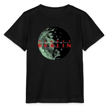Berlin - T-shirt bio MINI CREATOR Stanley/Stella Enfant - noir - Devant - Mikhail (115cm)
