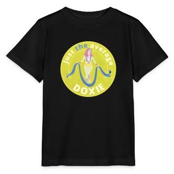 Juste la doxie moyenne. - T-shirt bio MINI CREATOR Stanley/Stella Enfant - noir - Devant - Mikhail (115cm)