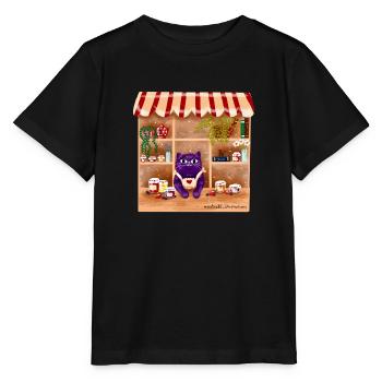 marmeladen shop - Stanley/Stella Kinder T-Shirt MINI CREATOR  - Schwarz - Vorne - Mikhail (115cm)