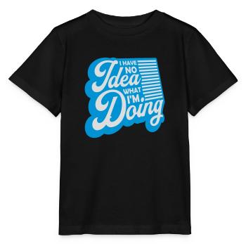 Aucune idée - T-shirt bio MINI CREATOR Stanley/Stella Enfant - noir - Devant - Mikhail (115cm)