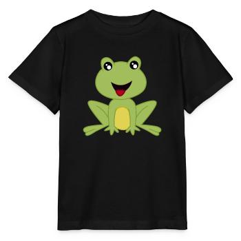 Mignone Reinette - Stanley/Stella Kinder T-Shirt MINI CREATOR  - Schwarz - Vorne - Mikhail (115cm)