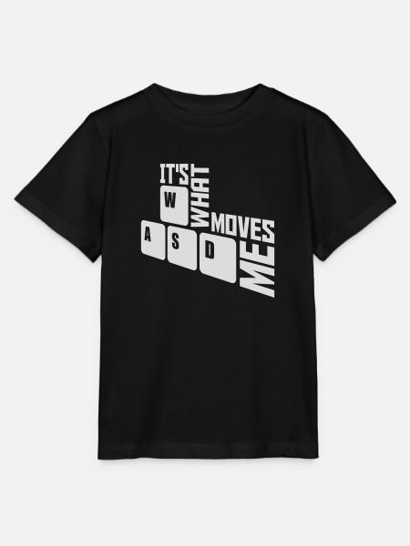 its what moves me - Stanley/Stella Kinder T-Shirt MINI CREATOR  - Schwarz