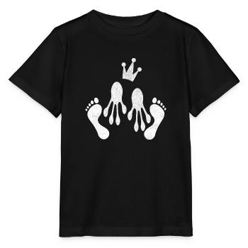 Frog Prince - Stanley/Stella MINI CREATOR Kids’ T-Shirt - black - Front - Mikhail (115cm)